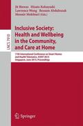 Kobayashi / Biswas |  Inclusive Society: Health and Wellbeing in the Community, and Care at Home | Buch |  Sack Fachmedien