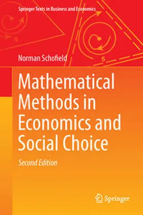Schofield | Mathematical Methods in Economics and Social Choice | E-Book | sack.de