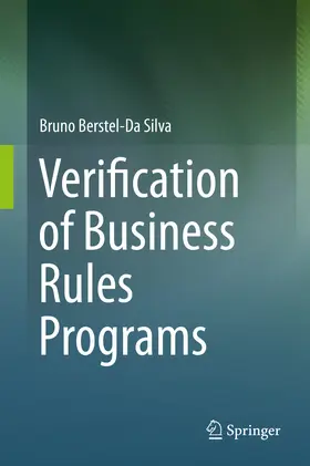 Berstel-Da Silva | Verification of Business Rules Programs | E-Book | sack.de