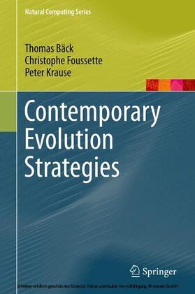 Bäck / Foussette / Krause | Contemporary Evolution Strategies | E-Book | sack.de