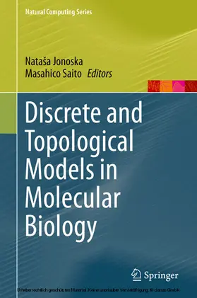 Jonoska / Saito | Discrete and Topological Models in Molecular Biology | E-Book | sack.de