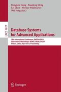 Hong / Meng / Song |  Database Systems for Advanced Applications | Buch |  Sack Fachmedien