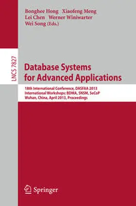Hong / Meng / Chen |  Database Systems for Advanced Applications | eBook | Sack Fachmedien