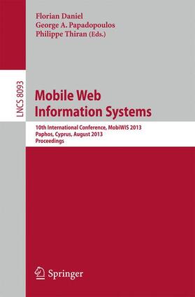 Daniel / Thiran / Papadopoulos |  Mobile Web Information Systems | Buch |  Sack Fachmedien