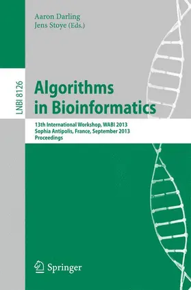Stoye / Darling |  Algorithms in Bioinformatics | Buch |  Sack Fachmedien