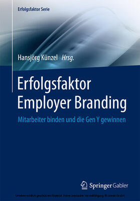 Künzel | Erfolgsfaktor Employer Branding | E-Book | sack.de