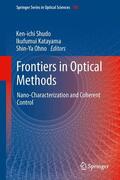 Shudo / Ohno / Katayama |  Frontiers in Optical Methods | Buch |  Sack Fachmedien