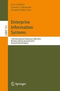 Cordeiro / Filipe / Maciaszek |  Enterprise Information Systems | Buch |  Sack Fachmedien