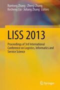 Zhang / Liu |  LISS 2013 | Buch |  Sack Fachmedien