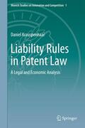 Krauspenhaar |  Liability Rules in Patent Law | Buch |  Sack Fachmedien