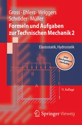 Gross / Ehlers / Wriggers |  Formeln und Aufgaben zur Technischen Mechanik 2 | eBook | Sack Fachmedien