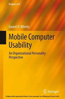 Wiredu | Mobile Computer Usability | E-Book | sack.de
