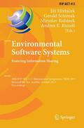 Hrebícek / Hrebícek / Rizzoli |  Environmental Software Systems. Fostering Information Sharing | Buch |  Sack Fachmedien