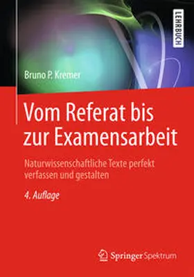 Kremer |  Vom Referat bis zur Examensarbeit | eBook | Sack Fachmedien