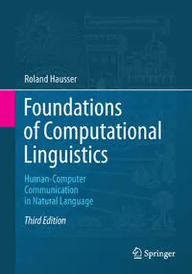 Hausser |  Foundations of Computational Linguistics | eBook | Sack Fachmedien
