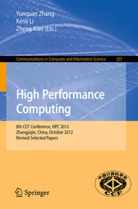 Zhang / Li / Xiao | High Performance Computing | E-Book | sack.de
