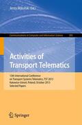 Mikulski |  Activities of Transport Telematics | Buch |  Sack Fachmedien