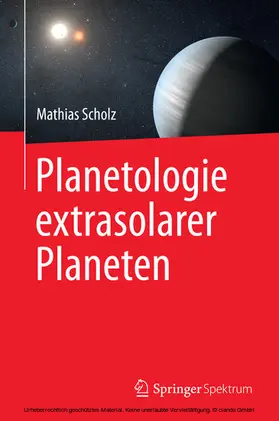 Scholz | Planetologie extrasolarer Planeten | E-Book | www.sack.de