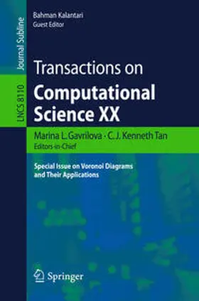 Gavrilova / Tan / Kalantari | Transactions on Computational Science XX | E-Book | sack.de