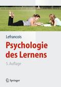 Lefrançois |  Psychologie des Lernens | Buch |  Sack Fachmedien