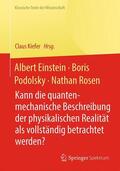 Kiefer |  Albert Einstein, Boris Podolsky, Nathan Rosen | Buch |  Sack Fachmedien