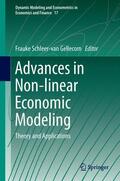 Schleer-van Gellecom |  Advances in Non-linear Economic Modeling | Buch |  Sack Fachmedien