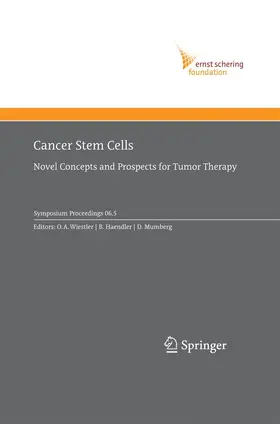 Wiestler / Haendler / Mumberg | Cancer Stem Cells | Buch | 978-3-642-42086-3 | www.sack.de