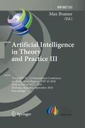 Bramer |  Artificial Intelligence in Theory and Practice III | Buch |  Sack Fachmedien