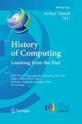 Tatnall |  History of Computing: Learning from the Past | Buch |  Sack Fachmedien