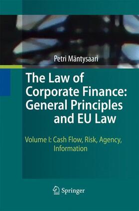 Mäntysaari |  The Law of Corporate Finance: General Principles and EU Law | Buch |  Sack Fachmedien