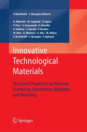 Rustichelli / Skrzypek |  Innovative Technological Materials | Buch |  Sack Fachmedien