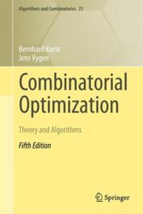 Korte / Vygen |  Combinatorial Optimization | Buch |  Sack Fachmedien
