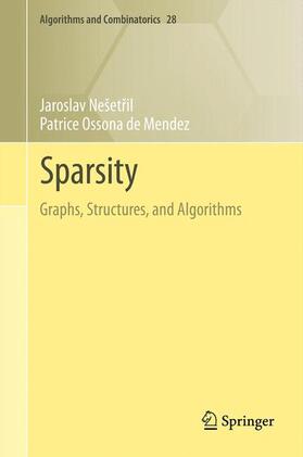 Ossona de Mendez / Nešetril / Nešetril |  Sparsity | Buch |  Sack Fachmedien