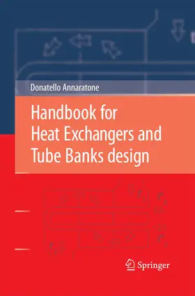Annaratone |  Handbook for Heat Exchangers and Tube Banks design | Buch |  Sack Fachmedien