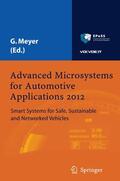 Meyer |  Advanced Microsystems for Automotive Applications 2012 | Buch |  Sack Fachmedien
