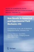 Dillmann / Heller / Peltzer |  New Results in Numerical and Experimental Fluid Mechanics VIII | Buch |  Sack Fachmedien