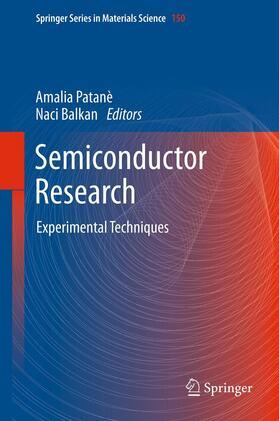 Balkan / Patane | Semiconductor Research | Buch | 978-3-642-43290-3 | sack.de