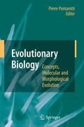 Pontarotti |  Evolutionary Biology - Concepts, Molecular and Morphological Evolution | Buch |  Sack Fachmedien