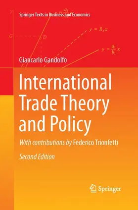 Gandolfo |  International Trade Theory and Policy | Buch |  Sack Fachmedien