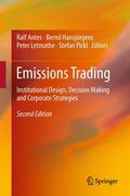 Antes / Pickl / Hansjürgens |  Emissions Trading | Buch |  Sack Fachmedien