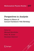 Benedicks / Smirnov / Jones |  Perspectives in Analysis | Buch |  Sack Fachmedien