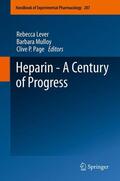 Lever / Page / Mulloy |  Heparin - A Century of Progress | Buch |  Sack Fachmedien