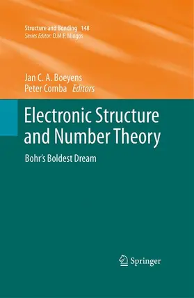 Comba / Boeyens |  Electronic Structure and Number Theory | Buch |  Sack Fachmedien
