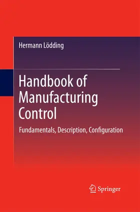 Lödding |  Handbook of Manufacturing Control | Buch |  Sack Fachmedien