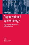 Seirafi |  Organizational Epistemology | Buch |  Sack Fachmedien