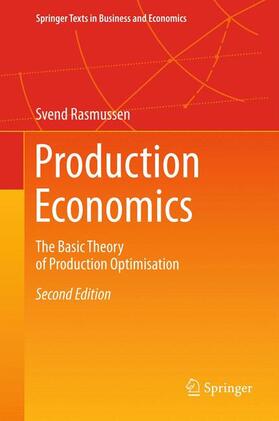 Rasmussen | Production Economics | Buch | 978-3-642-43936-0 | sack.de