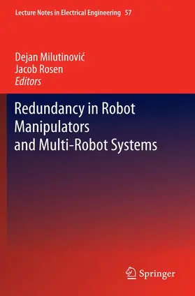 Milutinovic / Milutinovic / Rosen |  Redundancy in Robot Manipulators and Multi-Robot Systems | Buch |  Sack Fachmedien