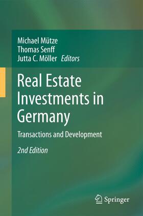Mütze / Möller / Senff |  Real Estate Investments in Germany | Buch |  Sack Fachmedien