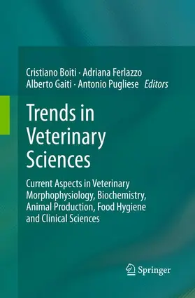 Boiti / Pugliese / Ferlazzo |  Trends in Veterinary Sciences | Buch |  Sack Fachmedien