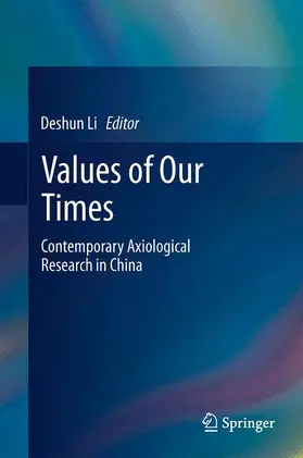 Li |  Values of Our Times | Buch |  Sack Fachmedien
